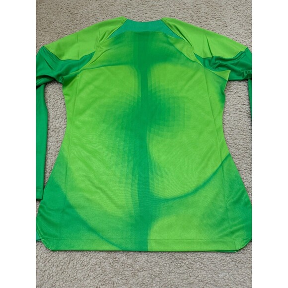 NWT Nike Women’s Dri-Fit Long Sleeve Gardien IV Goalkeeper Soccer Jersey Green - Picture 4 of 8
